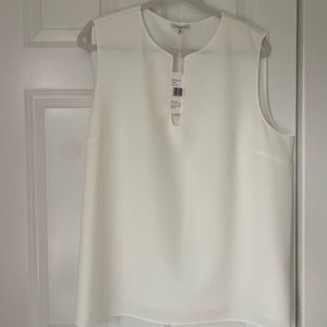 Lafayette 148 white shell